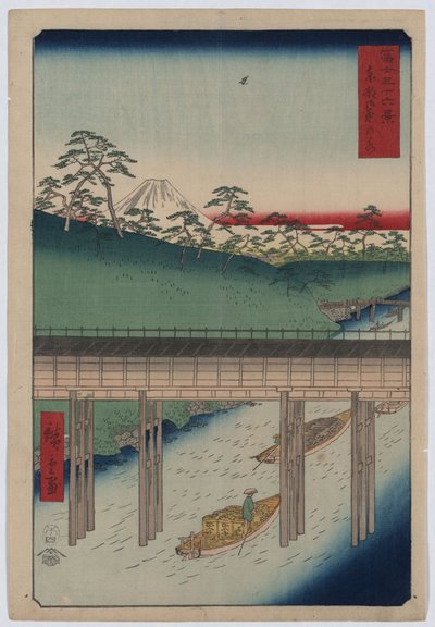 5. Ochanomizu door Utagawa Hiroshige